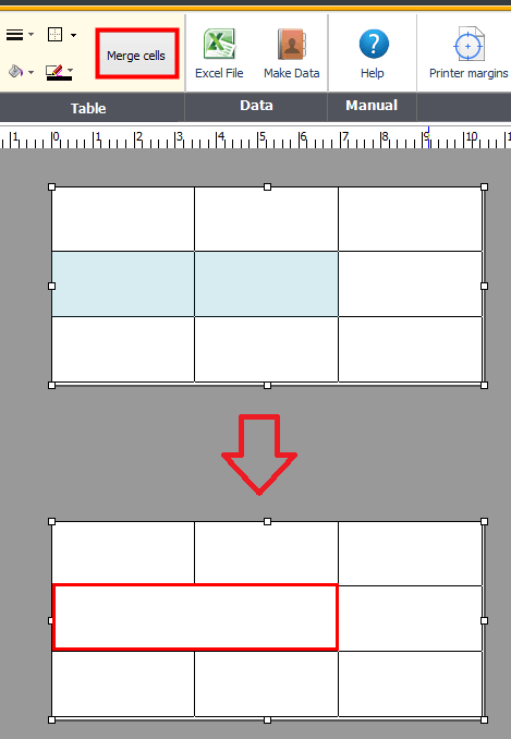 You can re-partition the table were merged.